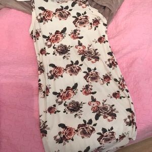 Soft form fitting dress